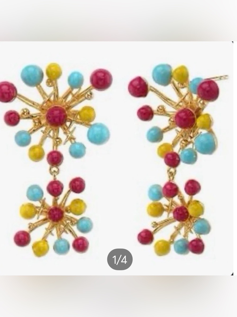 Marvel X-Men by Rocklove Jubilee Fireworks Earrings New in Box